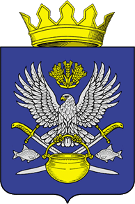 Coat of arms of Kotelnikovsky district 2007 (official).png