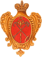Один из первых вариантов герба в 1730 году