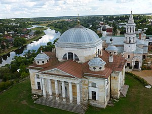 Собор Бориса и Глеба в Борисо-Глебском монастыре г. Торжка Тверской области