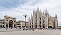 Милан, Дуомо с Миланским собором и галереей Витторио Эмануэле II, 2016