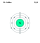 Electron shell 016 Sulfur.svg