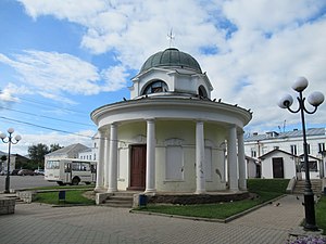 Крестовоздвиженская часовня-ротонда архитектор Львов