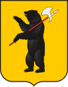 Coat of arms of Yaroslavl Oblast (only escutcheon) 01.svg