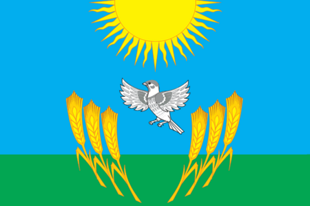Flag of Vorobyovsky rayon (Voronezh oblast).png
