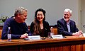 Лауреаты Нобелевской премии по медицине 2014 года: Эдвард Мозер, Мэй-Бритт Мозер и Джон Майкл О'Киф, 2014 года