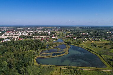 Старая Русса вид с воздуха