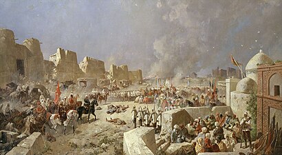 Вступление русских войск в Самарканд 8 июня 1868 года.