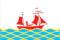 Flag of Poronaysk (Sakhalinskaya oblast).gif