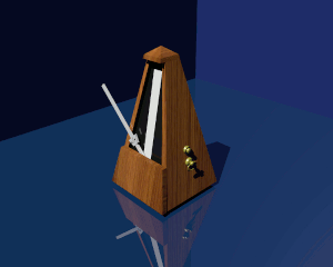 Метроном в движении