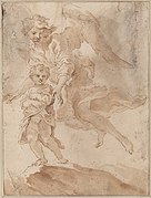 Kind met beschermengel. Gian Lorenzo Bernini.