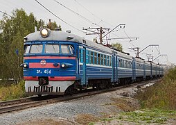 Электропоезд ЭР2-456 в Томске