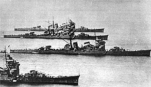 Крейсеры 4 дивизии.