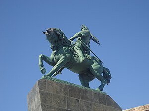 Памятник Салавату Юлаеву в Уфе. Скульптор Сосланбек Тавасиев