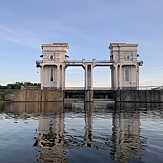 Уводьское водохранилище с охранной зоной