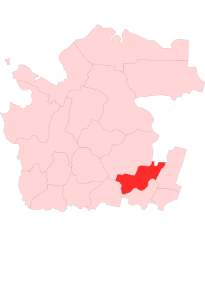 Красноборский муниципальный округ на карте