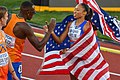 Allyson Felix Mixed 4 × 400 metres relay Oregon 2022.jpg