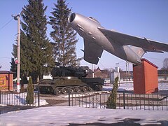 Памятник в городе Ковылкино, Республика Мордовия, Россия