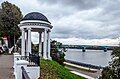 Беседка на Волжской набережной