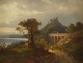 Итальянский пейзаж. Около 1859–1862