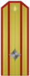 Rank insignia of Майор of the Bulgarian Army.png