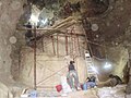 Раскопки в пещере Азых