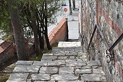 Лестница, ведущая к Храму