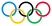 Olympic rings with transparent rims.svg