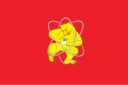 Flag of Zheleznogorsk.svg