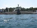Памятник затопленным кораблям в Севастополе
