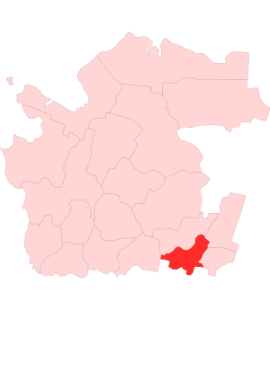 Котласский муниципальный округ на карте