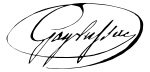 Gay-Lussac Signature.svg