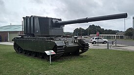 FV4005 в Танковом музее в Бовингтоне