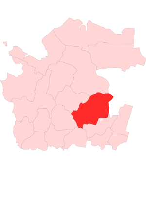 Верхнетоемский муниципальный округ на карте