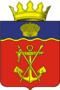 Coat of arms of Kalachyovsky district 2007 01 (official).png