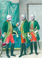 Генерал Аншеф, Генерал-поручик и Генерал майор полевой пехоты, с 1764 по 1786 год[6]
