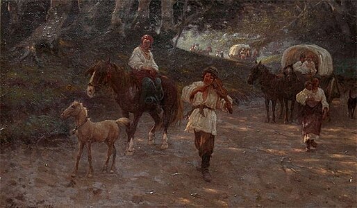 Цыганский табор