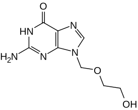 Aciclovir structure.svg