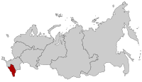 Map of Russia - North Caucasian Federal District (2018 composition).svg