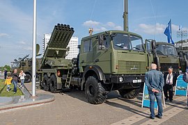 Фото сделано на выставке вооружения и военной техники Milex-2019 (Минск, Беларусь).
