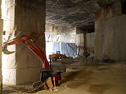 В каменоломне г. Каррара