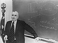 Фото для прессы 1977 года, профессор Илья Пригожин из Бельгии, лауреат Нобелевской премии по химии