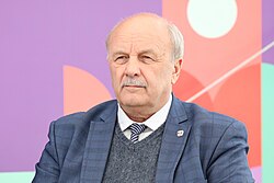 Писатель Николай Фёдорович Иванов на книжном фестивале «Красная площадь»