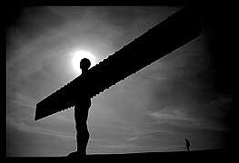 Художественный снимок Ангела Севера