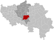 Sprimont Liège Belgium Map.svg