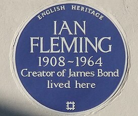 Ian Fleming - 22 Ebury Street Blue Plaque.jpg