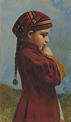 Портрет девочки-татарки