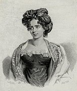 Портрет Анны Данилевской работы Томаса Райта, 1820-е гг.