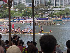 Лодка-дракон (финишная прямая)