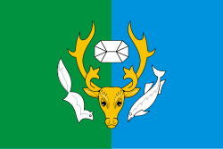 Flag of Priuralsky rayon (Yamal Nenetsia).svg