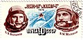 Почтовая марка в честь полёта космического корабля «Союз-21»